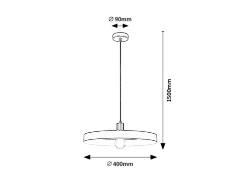 PENDULUL ALATAR 1X40W E27 [2]