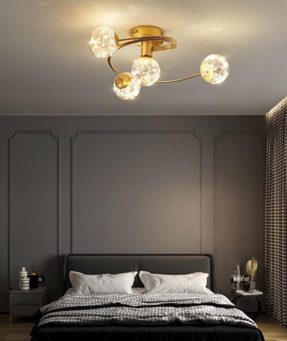 ■ ILUMINAT DE INTERIOR - PLAFONIEAR LED AURIE GLOB FUMURIU LC