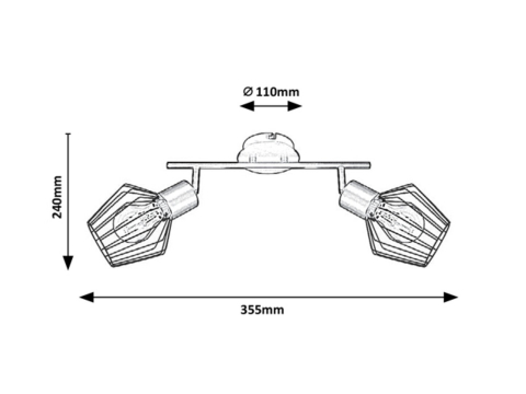 PLAFONIERA BELANO 2X40W [1]