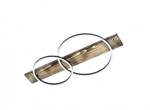 ■ ILUMINAT DE INTERIOR - PLAFONIERA BOIAL MARO RUSTIC - 1x12w - lc