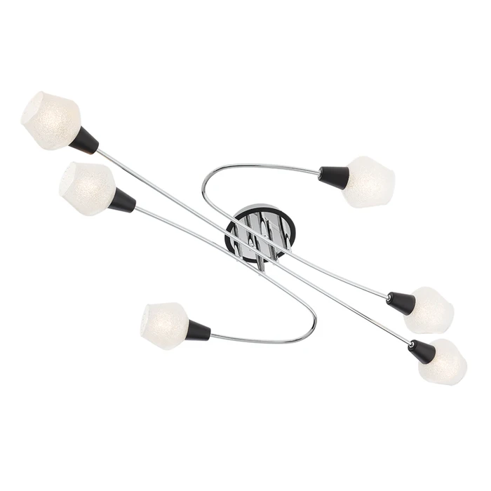 PLAFONIERE MODERNE - PLAFONIERA CLOVIS  - 6X28W