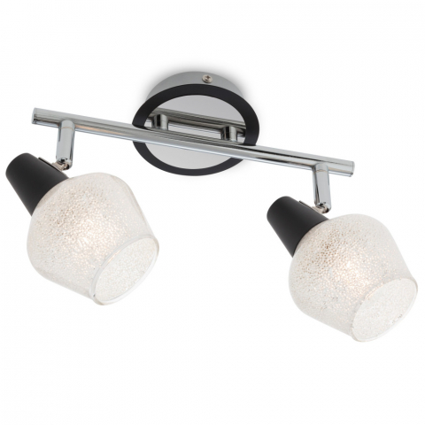 PLAFONIERE MODERNE - PLAFONIERA CLOVIS ALB 2XE14 ALB