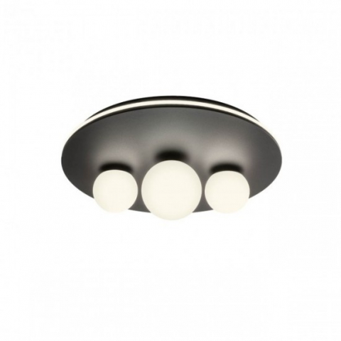 ■ ILUMINAT DE INTERIOR - PLAFONIERA CORUM NEAGRA  1X48W LC
