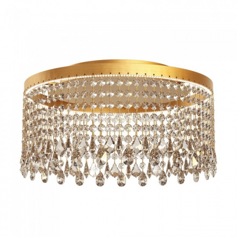 ■ ILUMINAT DE INTERIOR - PLAFONIERA CRISTAL VANESIA LED 28W, 3000K/4000K/6000K, D.40 cm, IVA CR S 11