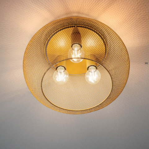 PLAFONIERA CROKET 3X42W E27 AUR [2]