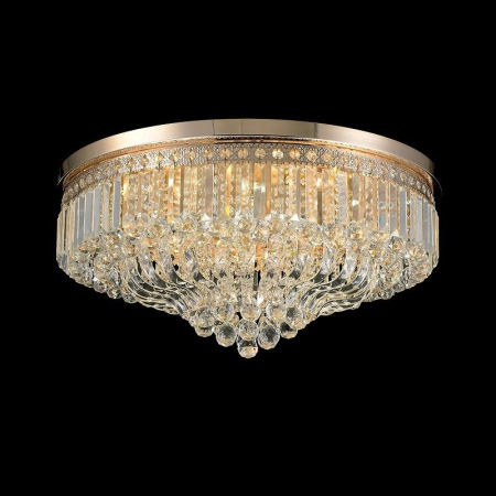 PLAFONIERE CRISTAL - PLAFONIERA AMELIA 955AMELIA18 18X40W E27 AUR D800XH300