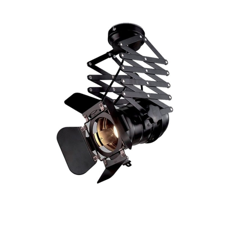 PLAFONIERE MODERNE - PLAFONIERA ELMARK CINEMA 955CINEMA1 1X40W E27 NEGRU 310X150