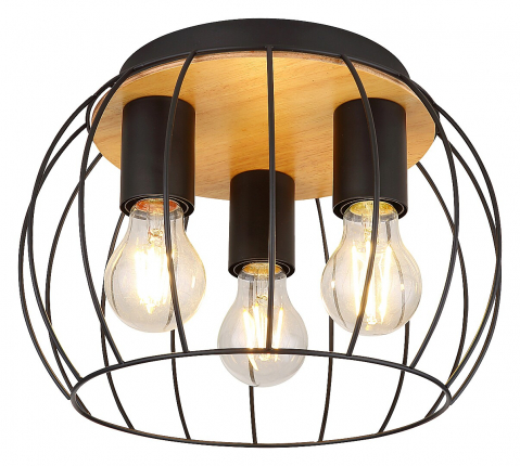 PLAFONIERE VINTAGE - PLAFONIERA KAMALA 2X25W E27