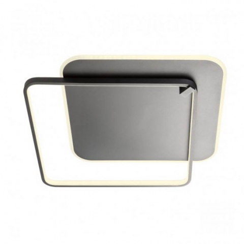 ■ ILUMINAT DE INTERIOR - PLAFONIERA LED ARP NEGRU 1X55W 3000K