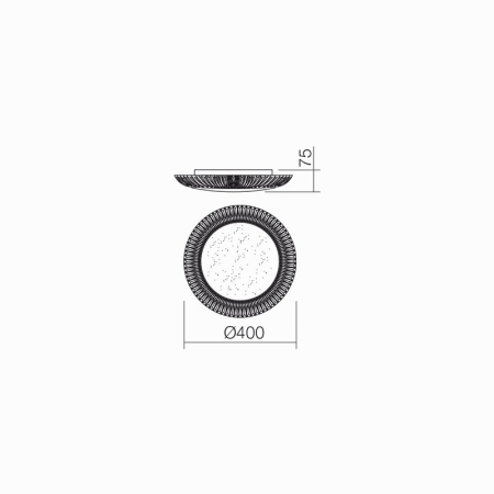 PLAFONIERA LED BRILLE 05-852 24W LUMINA NATURALA [1]