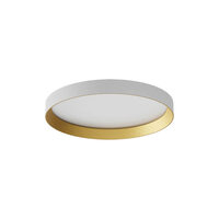 ■ ILUMINAT DE INTERIOR - PLAFONIERA LED CCT DAMA 1X36W ALBA/GOLD D350MM