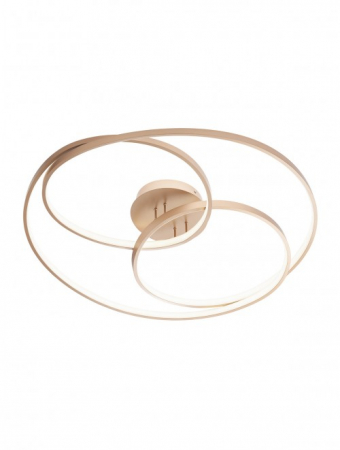 ■ ILUMINAT DE INTERIOR - PLAFONIERA LED CENTRIX 1X92W BRONZ LC.