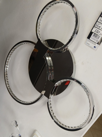 PLAFONIERA LED  CRISTAL PLANET CROM 1X35W 3000K [1]