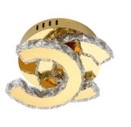PLAFONIERE CU LED - APLICA LED CRISTAL - 32W  (25cm x 20cm x 12CM)