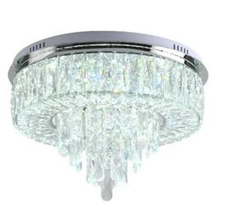 ■ ILUMINAT DE INTERIOR - PLAFONIERA LED CRISTAL ROTUND-40 cm