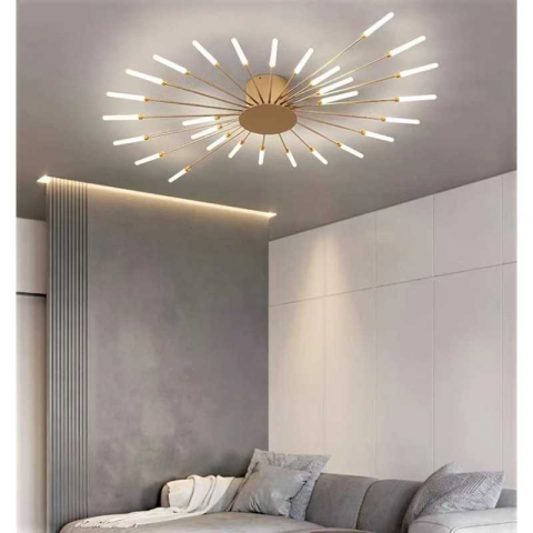 ■ ILUMINAT DE INTERIOR - PLAFONIERA LED CU TELECOMANDA aurie 1X112W