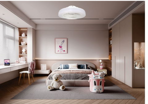 PLAFONIERA LED CU VENTILATOR - 1X36W [1]