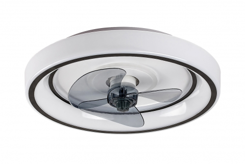 PLAFONIERA LED CU VENTILATOR HORACIO 1X67W 3 NUANTE DE LUMINA SI TELECOMANDA [1]