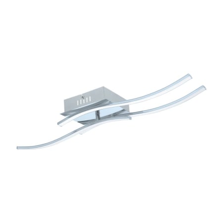PLAFONIERE CU LED - PLAFONIERA LED EGLO VALMORA 96326 3X5W LUMINA CALDA CROM 590X125X90 IP20