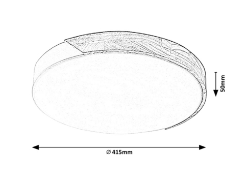 PLAFONIERA LED MAPLE 1X24W LN [2]