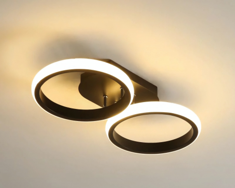 ■ ILUMINAT DE INTERIOR - PLAFONIERA LED 2 CERCURI