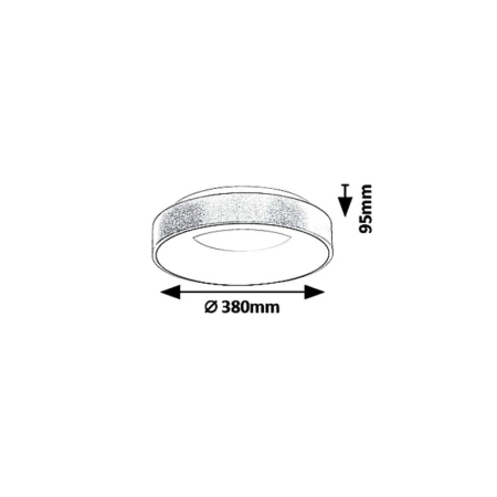 PLAFONIERA LED R.5052 CARMELLA [1]