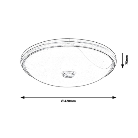 PLAFONIERA LED JASNA 1X24W [1]