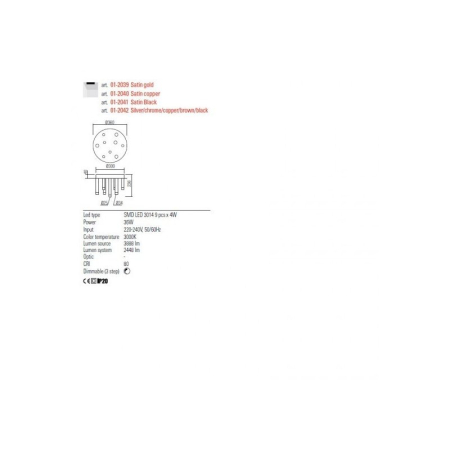 PLAFONIERA LED RED. MADISON [1]