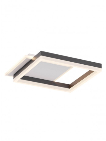 ■ ILUMINAT DE INTERIOR - PLAFONIERA LED SAMI 40 W CCT ALB+ BK
