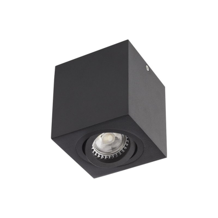 ■  ILUMINAT DE EXTERIOR - PLAFONIERA LED XBRIX PATRAT GU10 IP20 NEGRU ARELUX