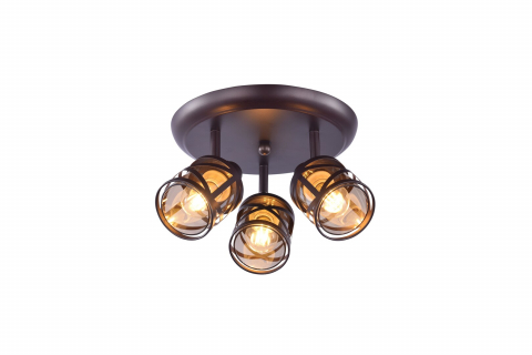 PLAFONIERE MODERNE - PLAFONIERA OBERON 3X40W E27