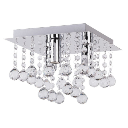 PLAFONIERE CRISTAL - PLAFONIERA CORINNA  2617 E14 3X40W CROM IP20 D260