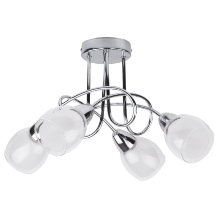 ■ CORPURI DE ILUMINAT - PLAFONIERA  DAVE 6083 CROM E14 4X40W D410MM