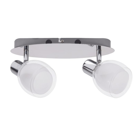 ■ CORPURI DE ILUMINAT - PLAFONIERA  DAVE 6836 CROM E14 2X40W 285X145MM