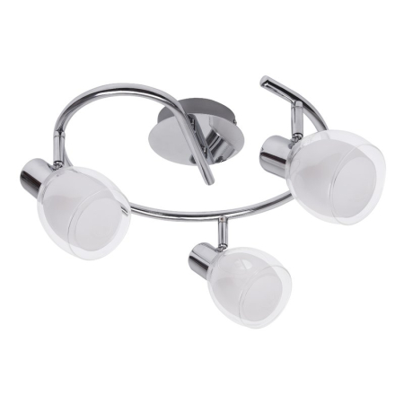 ■ CORPURI DE ILUMINAT - PLAFONIERA DAVE 6837 CROM E14 3X40W D520MM