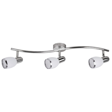 ■ CORPURI DE ILUMINAT - PLAFONIERA  ELITE 6062 CROM E14 3X40W 730X210MM