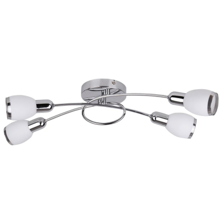 ■ CORPURI DE ILUMINAT - PLAFONIERA  ELITE 6063 CROM E14 4X40W D630MM