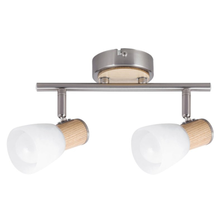 ■ CORPURI DE ILUMINAT - PLAFONIERA GAVIN 6487 ALB E14 2X40W 25.5X17.5X9CM