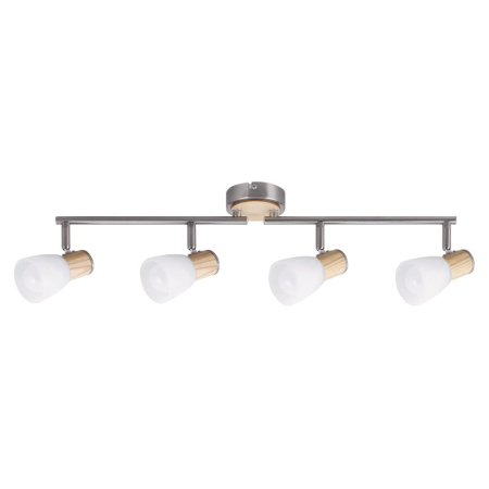 ■ CORPURI DE ILUMINAT - PLAFONIERA GAVIN 6489 ALB E14 4X40W 60.5X9X18CM