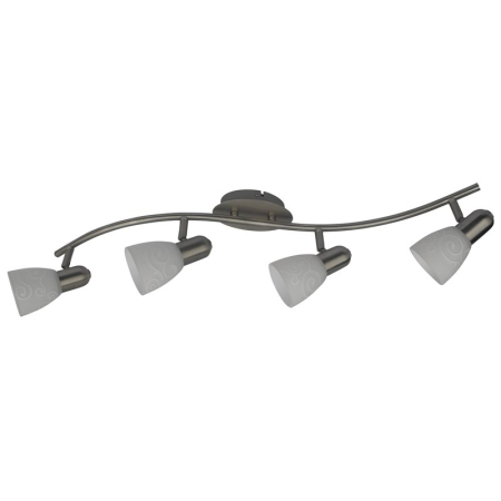 ■ CORPURI DE ILUMINAT - PLAFONIERA  HARMONY LUX  ALB E14 4X40W 700MM