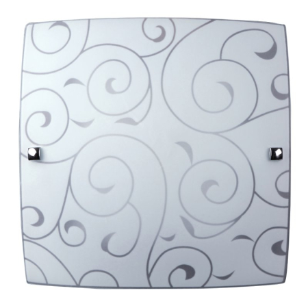 ■ CORPURI DE ILUMINAT - PLAFONIERA HARMONY LUX PLAFONIERA ALB E27 1X60W 300X300MM