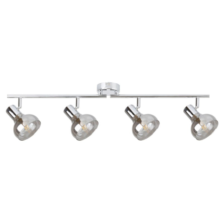 ■ CORPURI DE ILUMINAT - PLAFONIERA RABALUX HOLLY 5559 CROM FUMURIE E14 4X40W