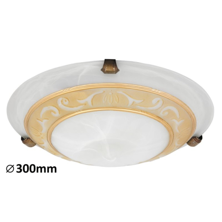 ■ ILUMINAT DE INTERIOR - Plafoniera  Laretta 3713 E27 1X60W IP20