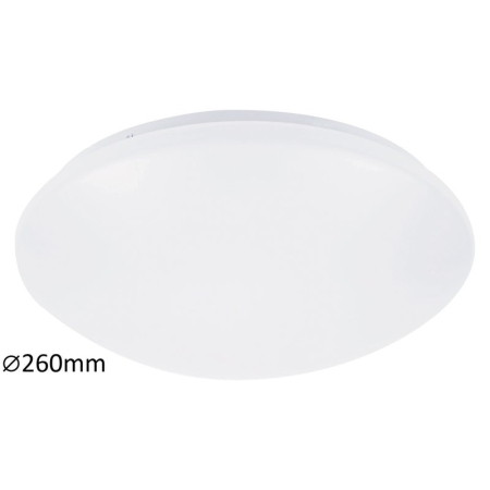 ■ ILUMINAT DE INTERIOR - Plafoniera R. Lucas 3437 UFO alb  LED 12W 780lm 4000K IP44 A