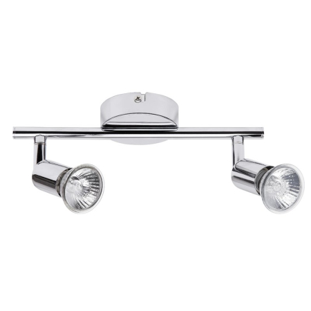 ■ CORPURI DE ILUMINAT - PLAFONIERA RABALUX NORTON 6046 CROM GU10 2 50W 255X150MM