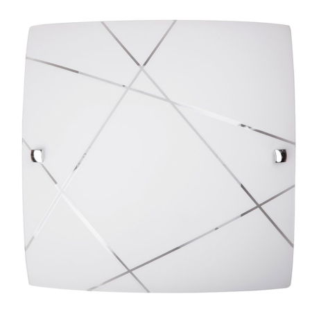 ■ CORPURI DE ILUMINAT - PLAFONIERA PHAEDRA 3698 ALB E27 1X60W 300X300MM
