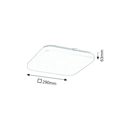 PLAFONIERA  ROB 3340 ALB ALB LED 20W [1]