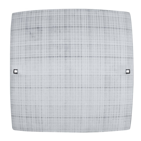 ■ CORPURI DE ILUMINAT - PLAFONIERA RABALUX SCOTTIE 3889  ALB E27 2X60W 400X400MM