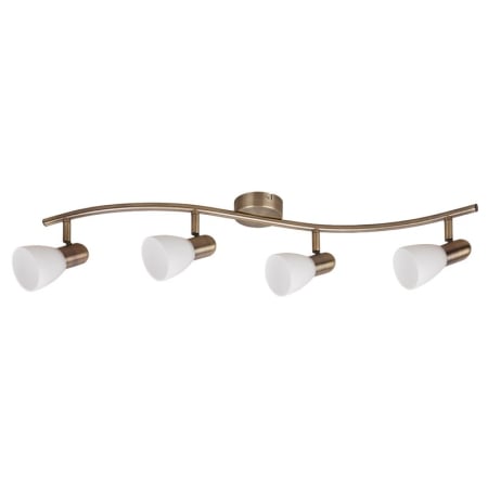 ■ CORPURI DE ILUMINAT - PLAFONIERA RABALUX SOMA 6309 BRONZ ALB E14 4X40W 700MM