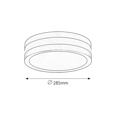 PLAFONIERA  STUTTGART 8220 E27 2X11W D285MM [2]
